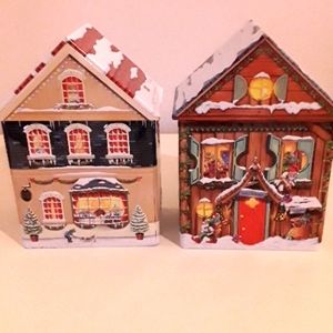 Harry London tin  xmas boxes
